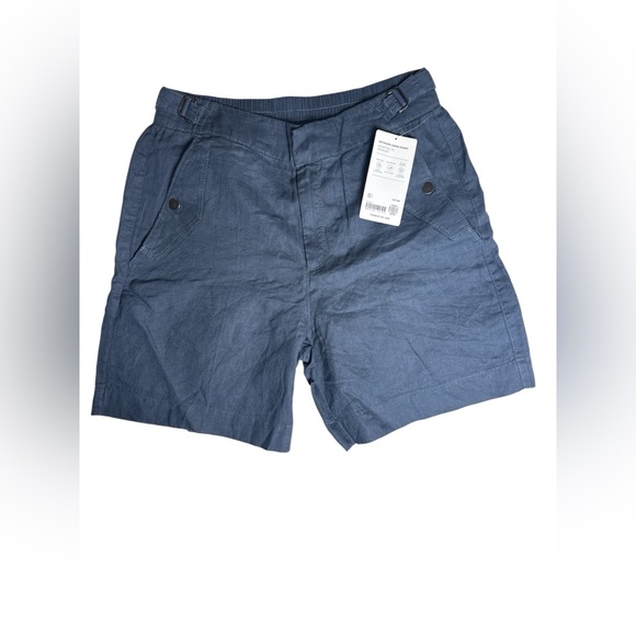 Athleta Pants - Athleta Voyager Linen Short Size 8 NWT